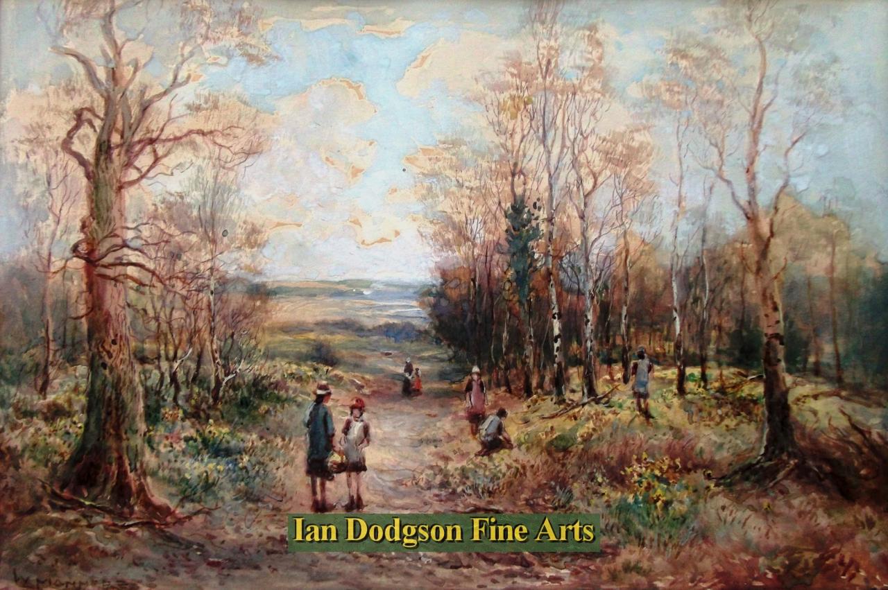 Picking Daffodils by William Manners