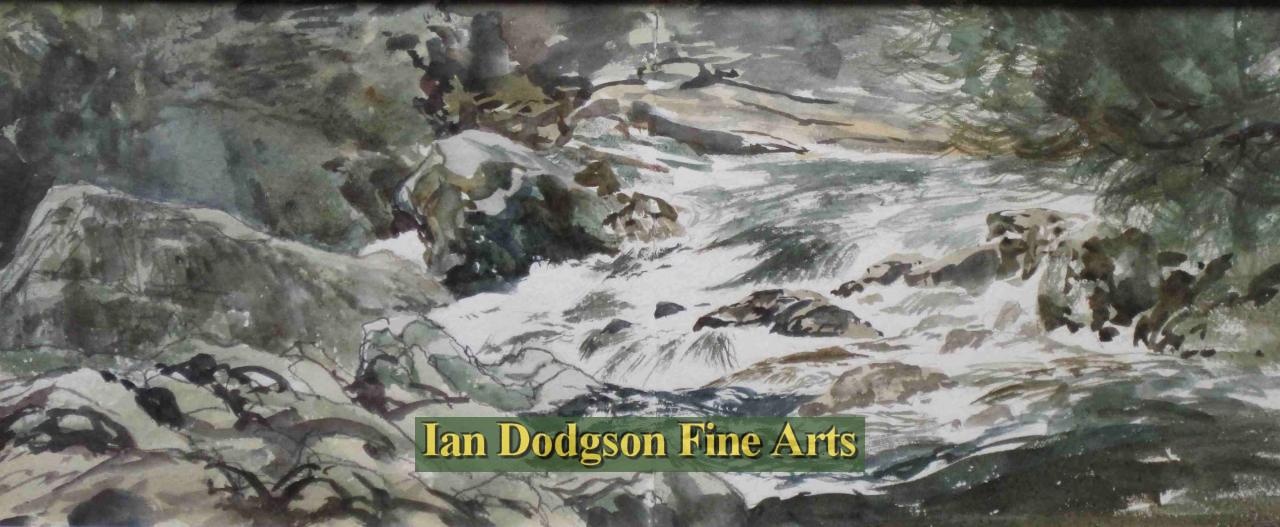 Betws-Water Study (Afon Llugwy) by Jeremy Yates