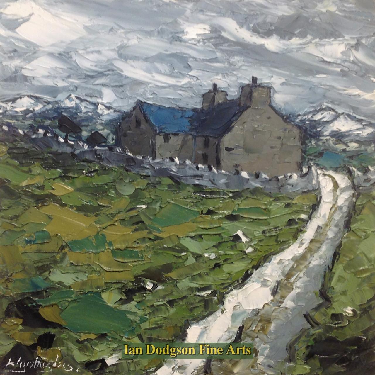 Wyn Hughes - Ysbyty Ifan Oil on board (c2018)