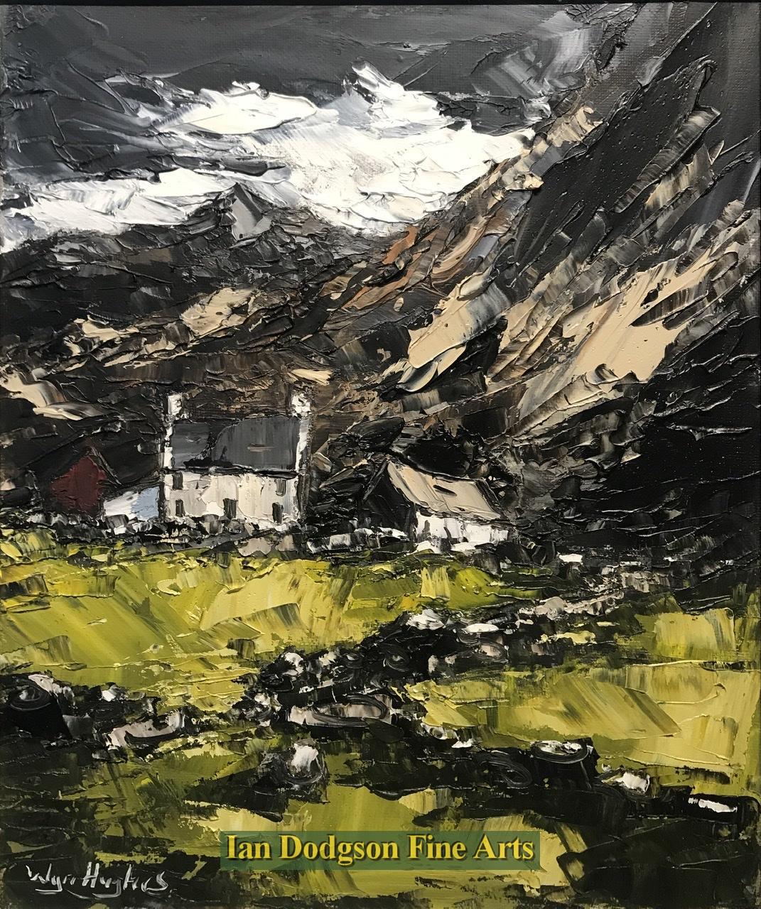 Wyn Hughes - Nant Peris Oil on canvas (c2021)