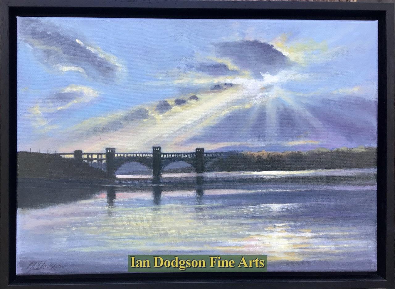 Sunrise Britannia Bridge by Phil Jackson