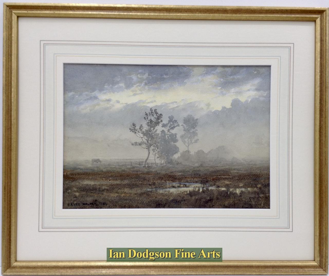 Early morning mist by Bernard Eyre Walker