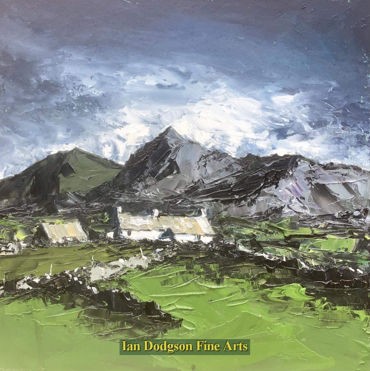 Wyn Hughes - Rhyd Ddu Oil on board (2023)