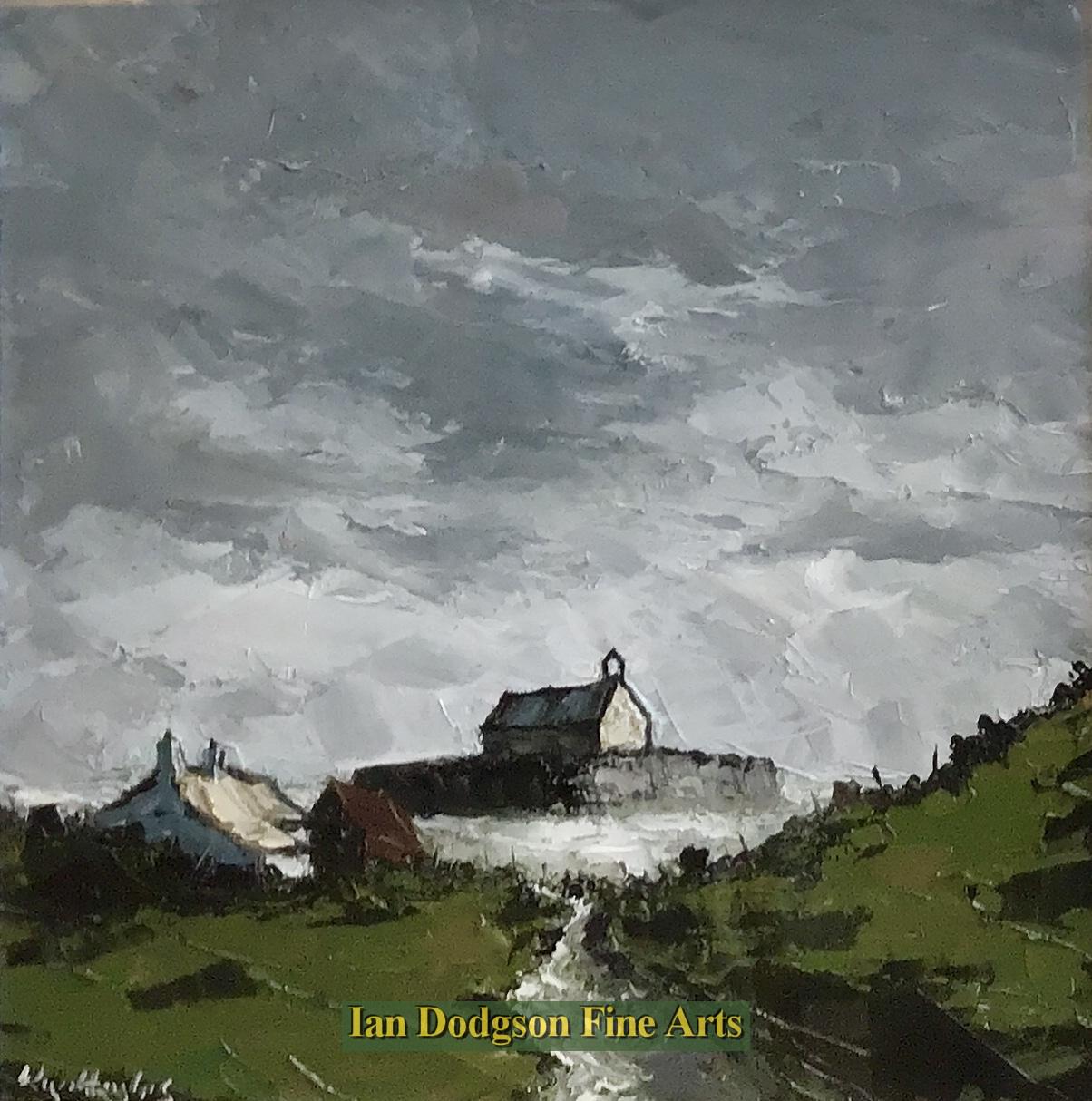 Wyn Hughes - Porth Cwyfan Oil on board (2025)