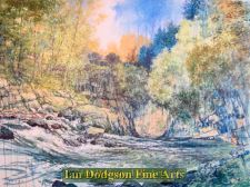 Downstream, Afon Machno by Jeremy Yates